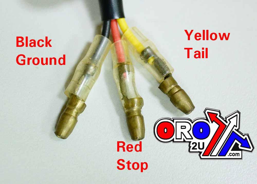 Dirt Racing Fender Add on Led Light Red E-marked Specification