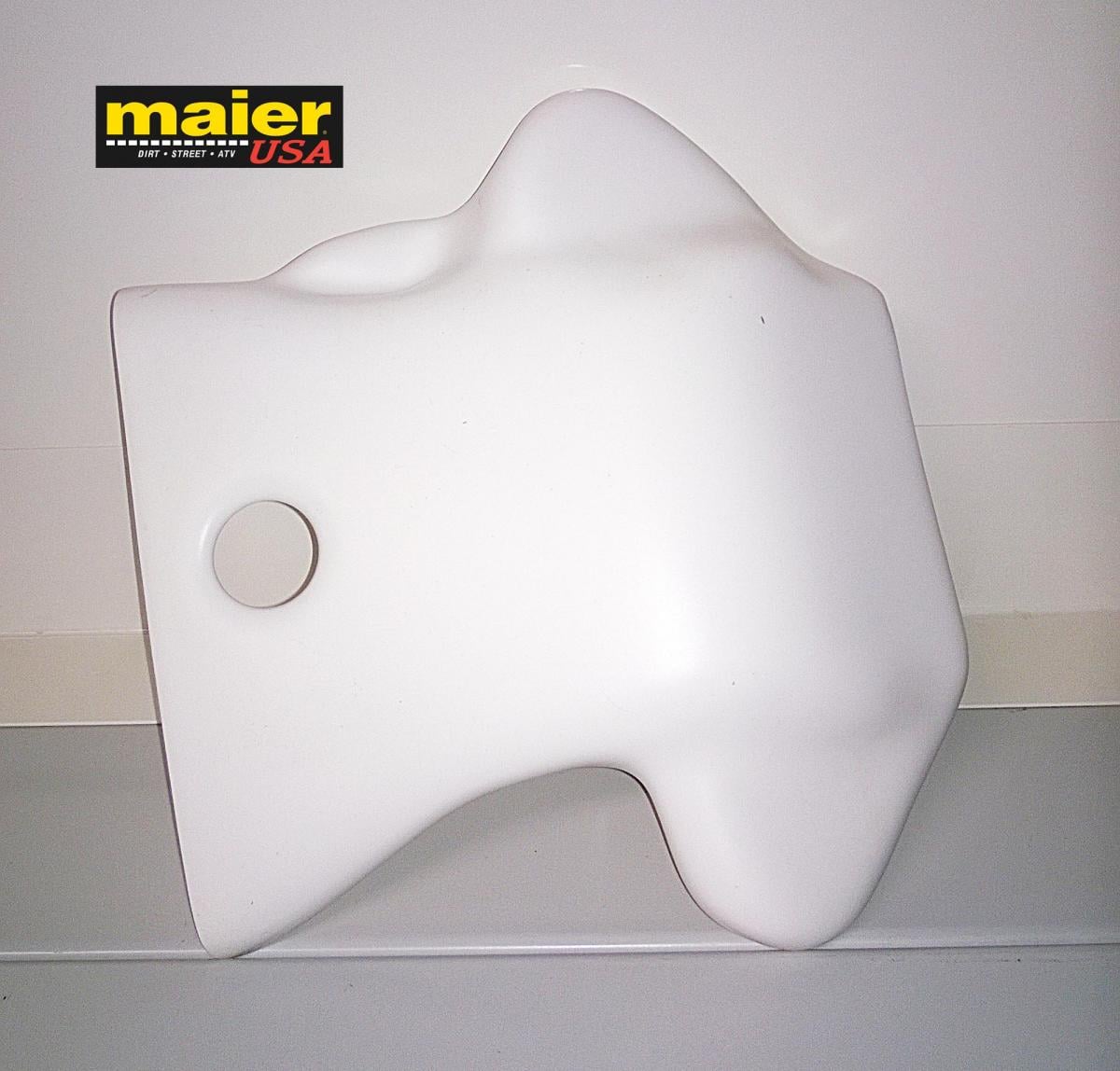 Maier Plastics Skidplate Enduro Plastic White, MA63017-189-94 KDX200