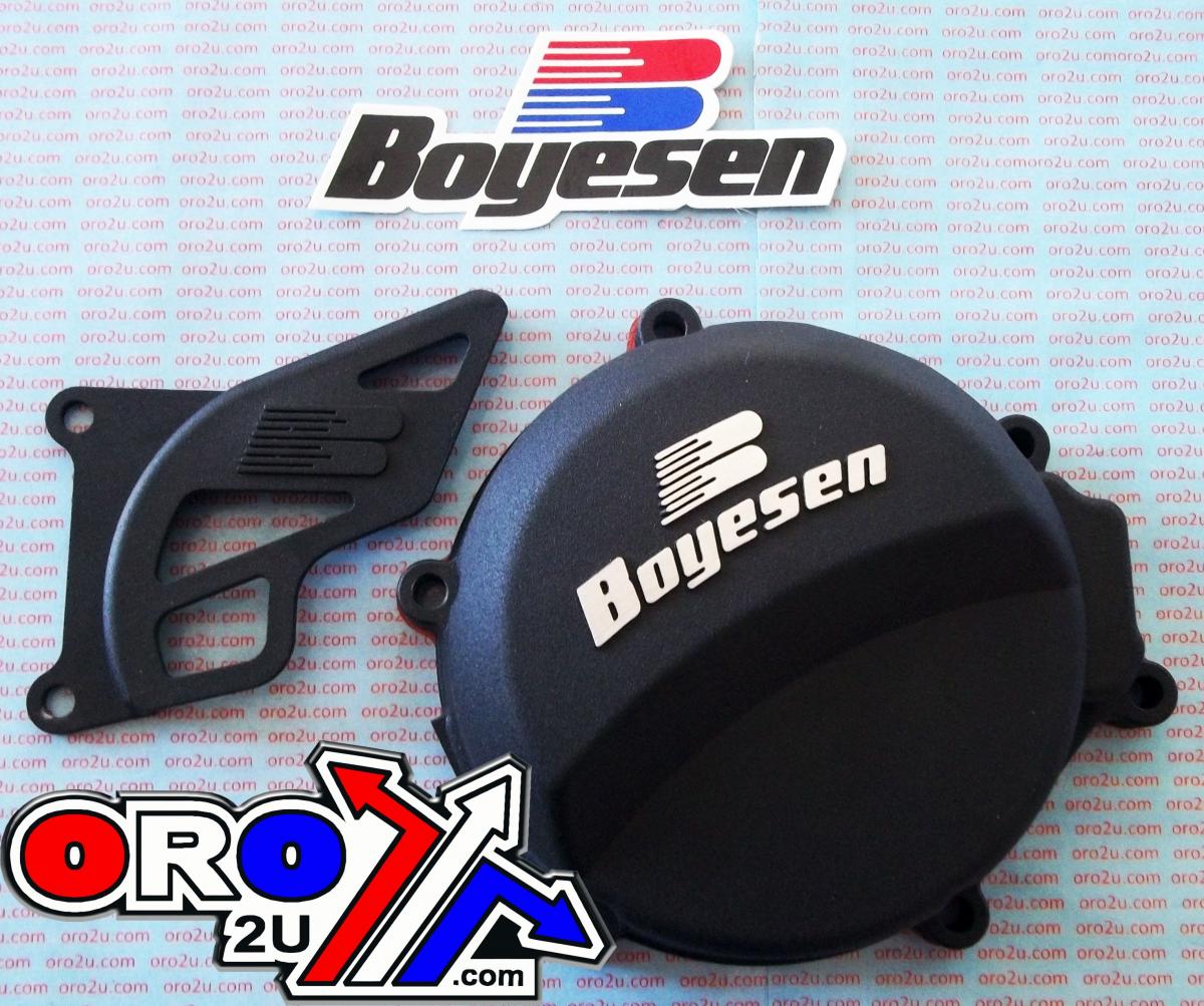 Boyesen Ignition Cover 06-24 KX65, Boyesen Sc-10db, Black