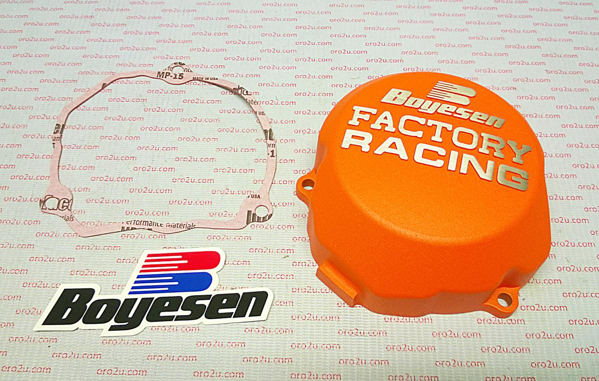 Boyesen Ignition Cover 03-17 SX85, Boyesen Sc-46o KTM Orange