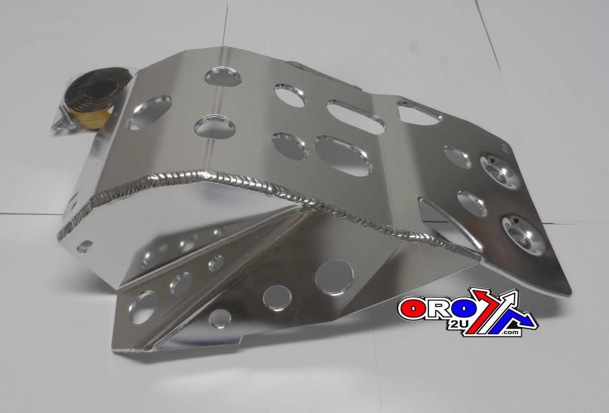 Ricochet Skid Plate Hd Aluminium Enduro 05-07 Kawasaki KX 250, 257 Ricochet
