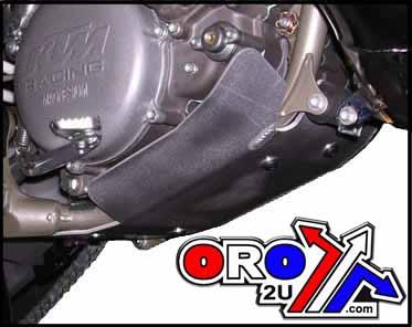 Ricochet Skid Plate Hd Aluminium Enduro 07-09 KTM SX/XC/w/EXC/w 250/300, 267 Ricochet
