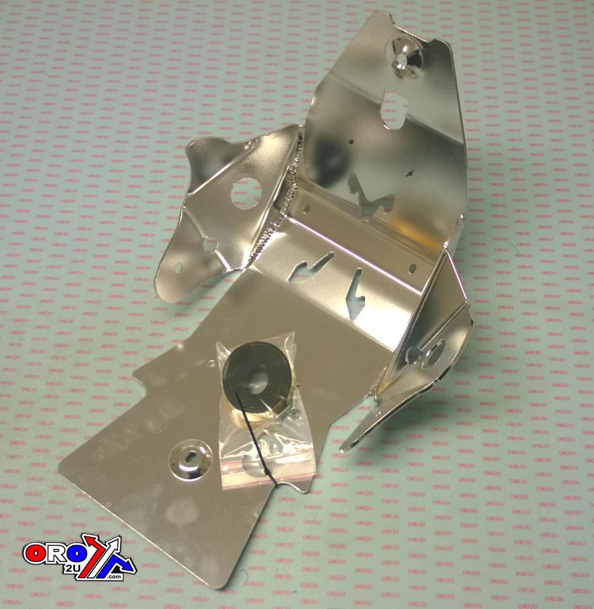 Rijomotor Skid Plate 07-09 YZF250, 120610853 Enduro, Aluminium Bash Plate