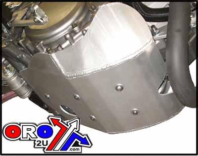 Ricochet Skid Plate Hd Aluminium Enduro 00-09 400 Kawasaki KLX, Suzuki DR, 446 Ricochet