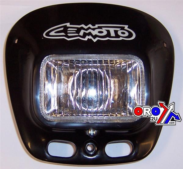 Cemoto Cemoto Trials Head Light C.2621.02, C.262102, 262102