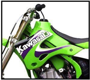 Clarke Fuel Tanks KX125/250 12.4ltr Natural, Clarke Fuel Tank 11389