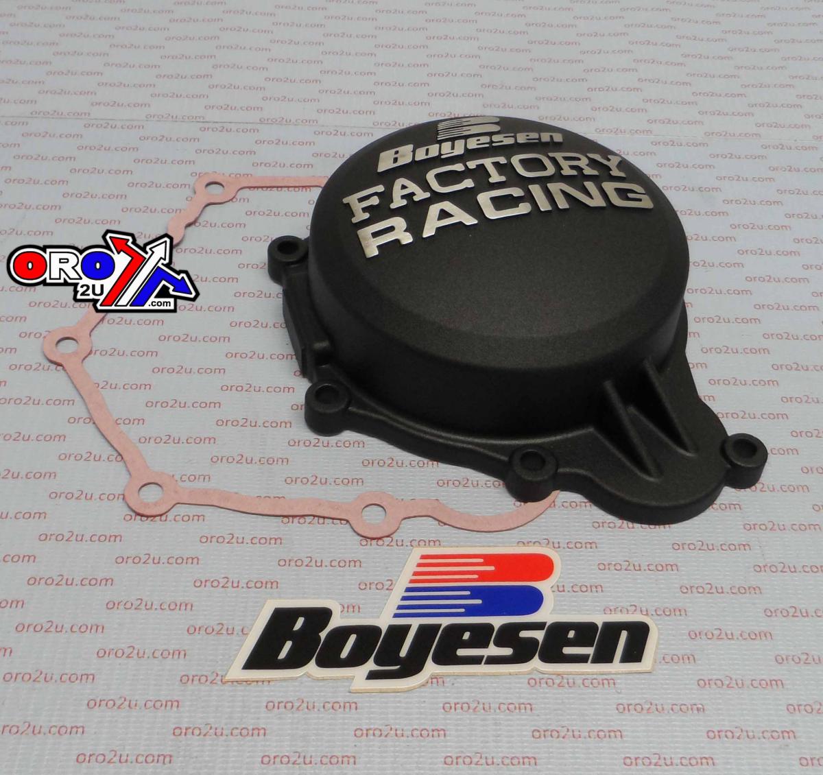 Boyesen Ignition Cover 16-18 KTM125 SX, Boyesen Sc-41cb, Black