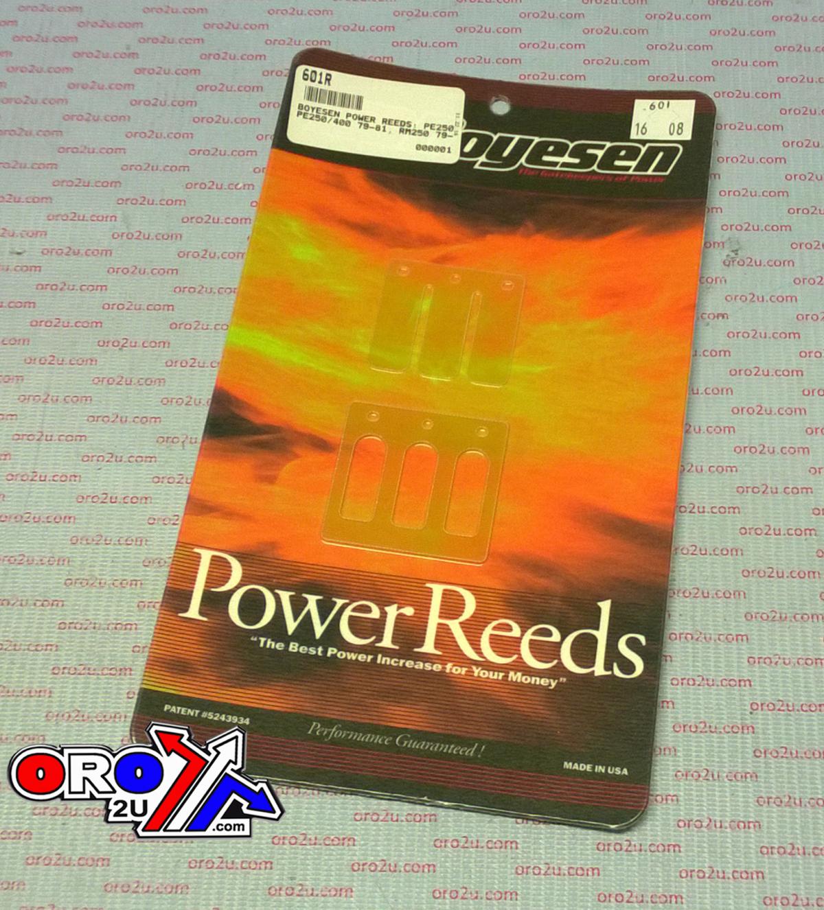 Boyesen Boyesen Reeds 601 RM250 PE250, Br001601