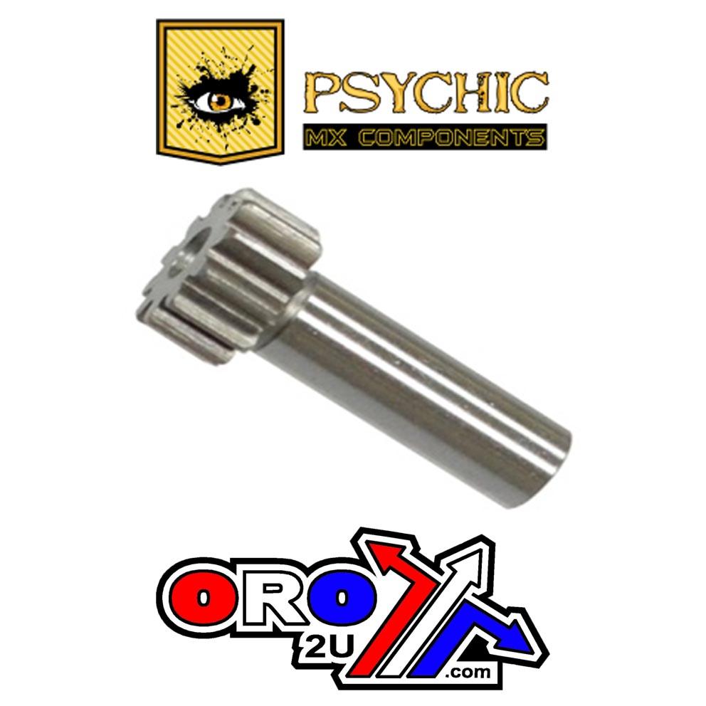 Dirt Racing Water Pump Shaft 59051-1129, Kawasaki KX 500, MX-10210c, Shaft with Gear