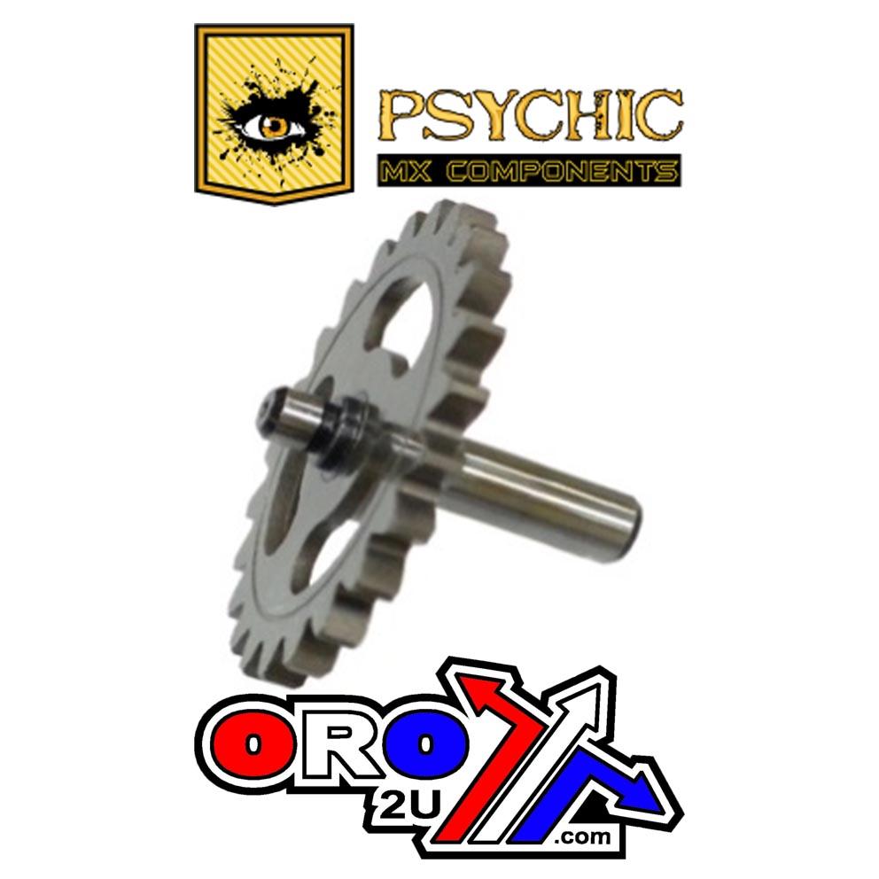 Dirt Racing Water Pump Shaft 13234-1117, Kawasaki KX 125, MX-10211b, Shaft with Gear