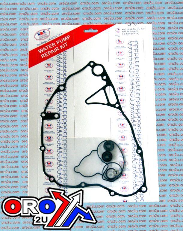 K&S Technologies Water Pump Kit KX250F 09-16 KS75-2005 KXF250 KX-f250