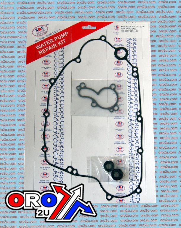 K&S Technologies Water Pump Kit KX450F 09-15 KS75-2006
