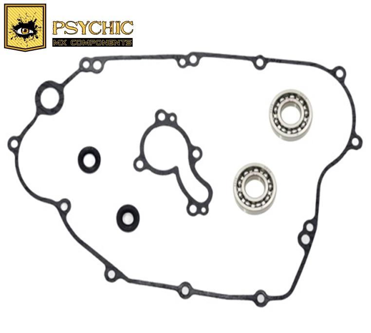 Psychic Water Pump Kit KX450F 09-15, Psychic MX-10226 Kawasaki, Includes Bearing