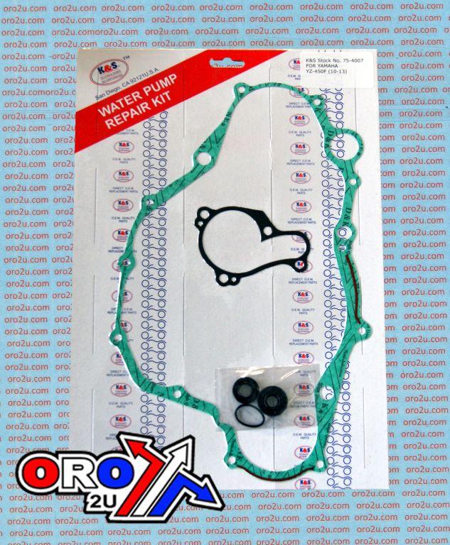 K&S Technologies Water Pump Kit YZF450 10-14 KS75-4007