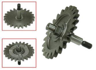 Dirt Racing Water Pump Shaft 17510-28h01, Suzuki RMZ Rmx 450, MX-10213b, Shaft with Gear