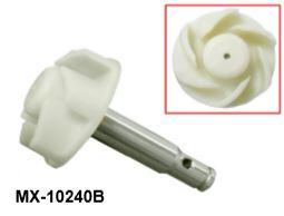 Dirt Racing Water Pump Shaft 36f-12450-00-00, Yamaha YZ 80 125, MX-10240b, Shaft with Impelller