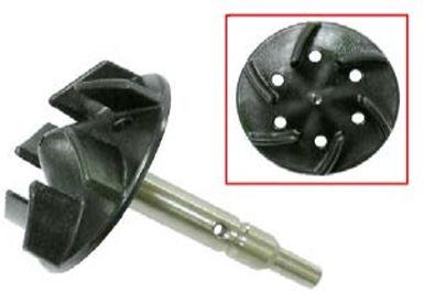 Dirt Racing Water Pump Shaft 1sl-12450-01-00, Yamaha YZ 450 F, MX-10234a, Shaft with Impeller