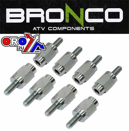 Bronco Wheel Spacers M10x1.25 Set / 8pcs Universal, Bronco at-06510