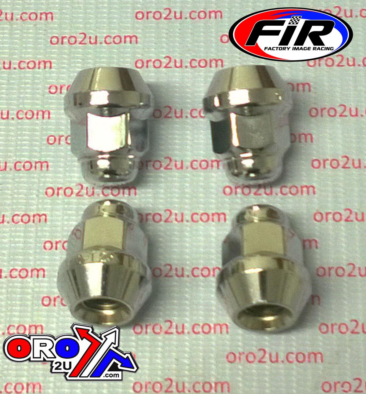 FIR Lug Nut M10x1.25 Taper Chrome