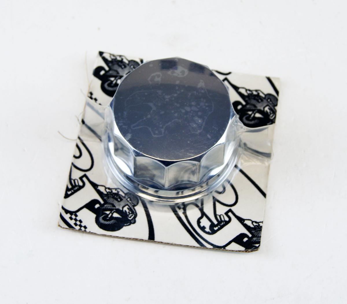 Rijomotor Chrome Hub Cap 70mm Univ 121410458