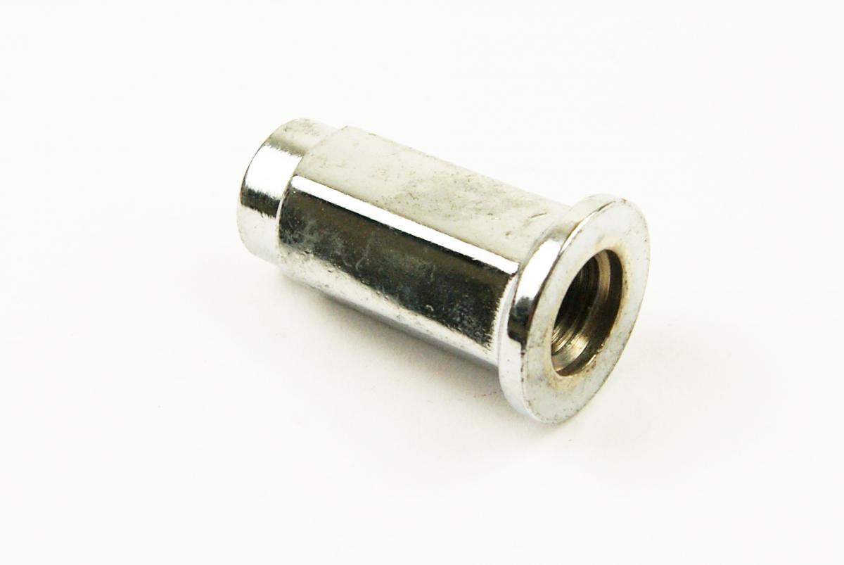 FIR Lug Nut 3/8 24tpi Flat Chrome, Lug5ca