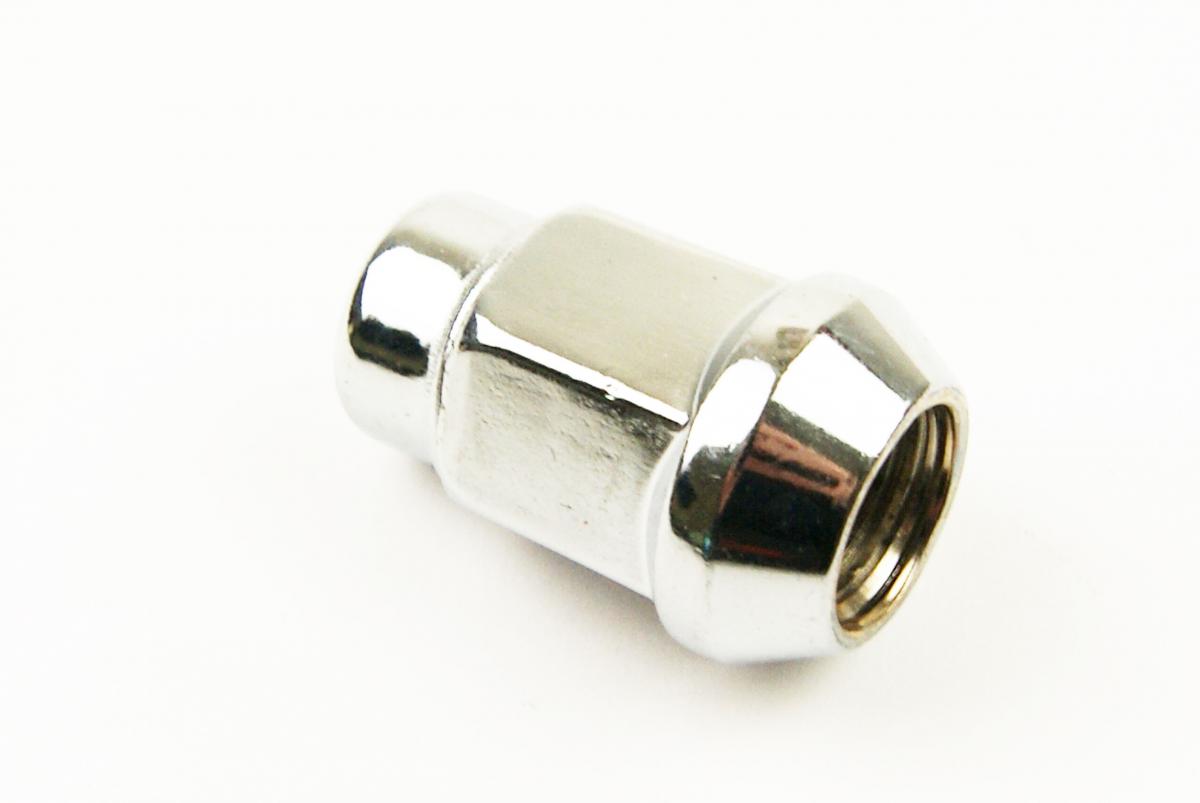 FIR Lug Nut 1/2 20tpi Bev Chrome, Lug6 Beveled