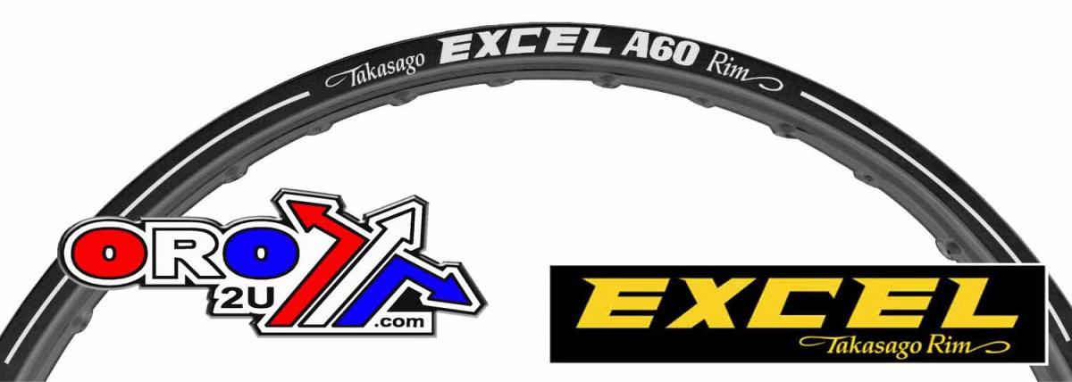 Excel Rim 215-19 Excel 36 Hole a60, Excel GEK609 Rear Takasago, 3 1921536/11, GEK610