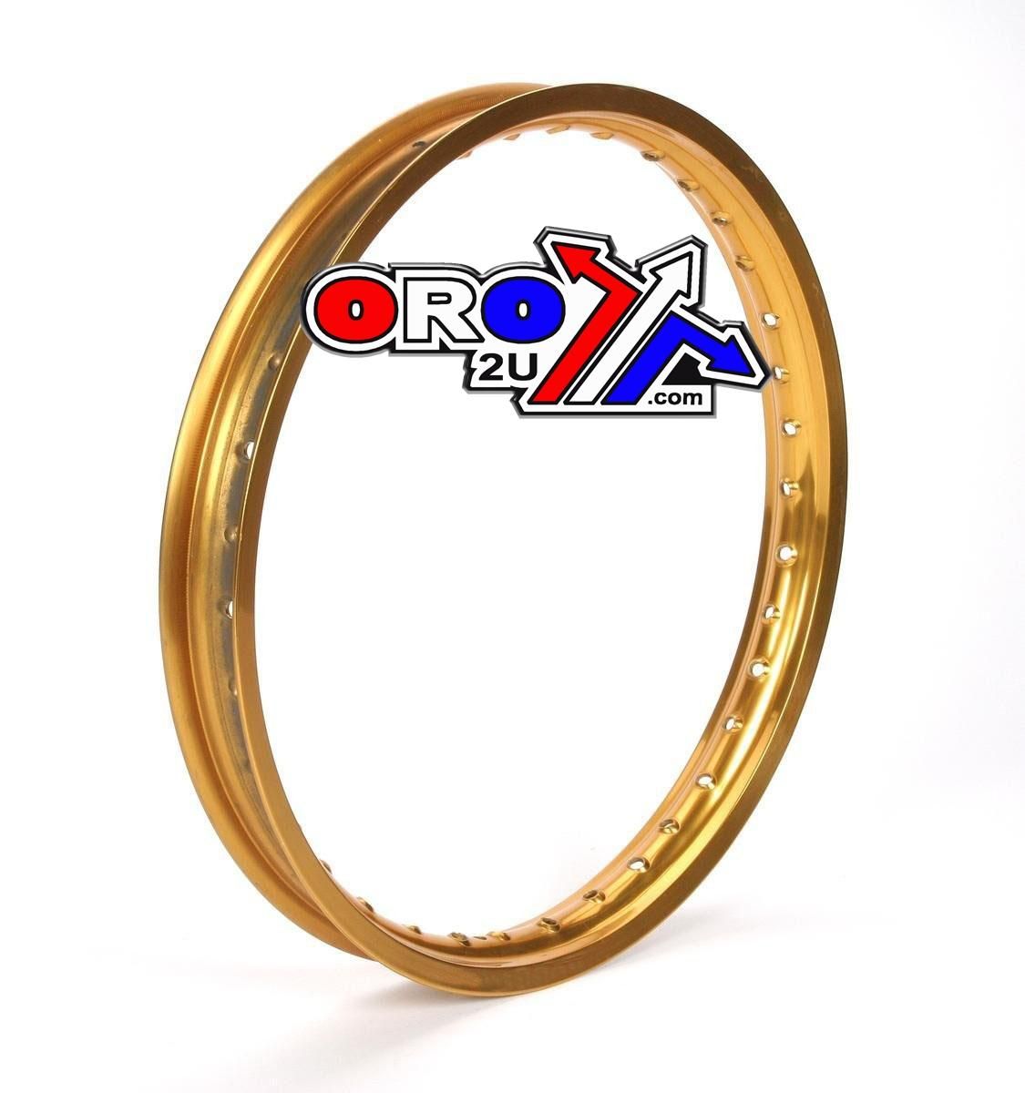 MTX Parts Rim 160 X 21 36h Mtx Moto Alloy Rim Gold Mca-awr-06gd - T4