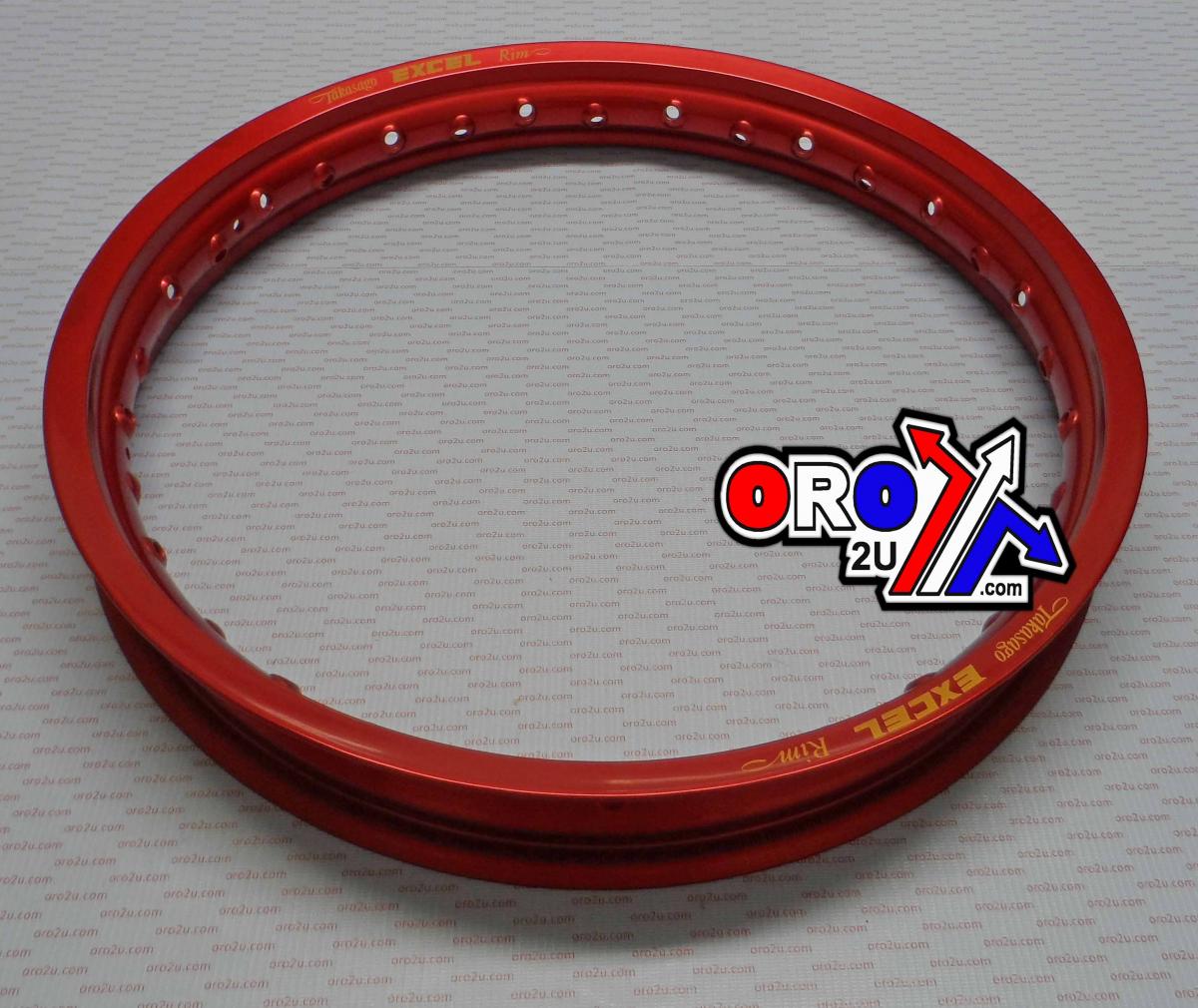 Excel Rim 160-21 36h Excel Red, Excel ICR408 Takasago Front, Ericr408