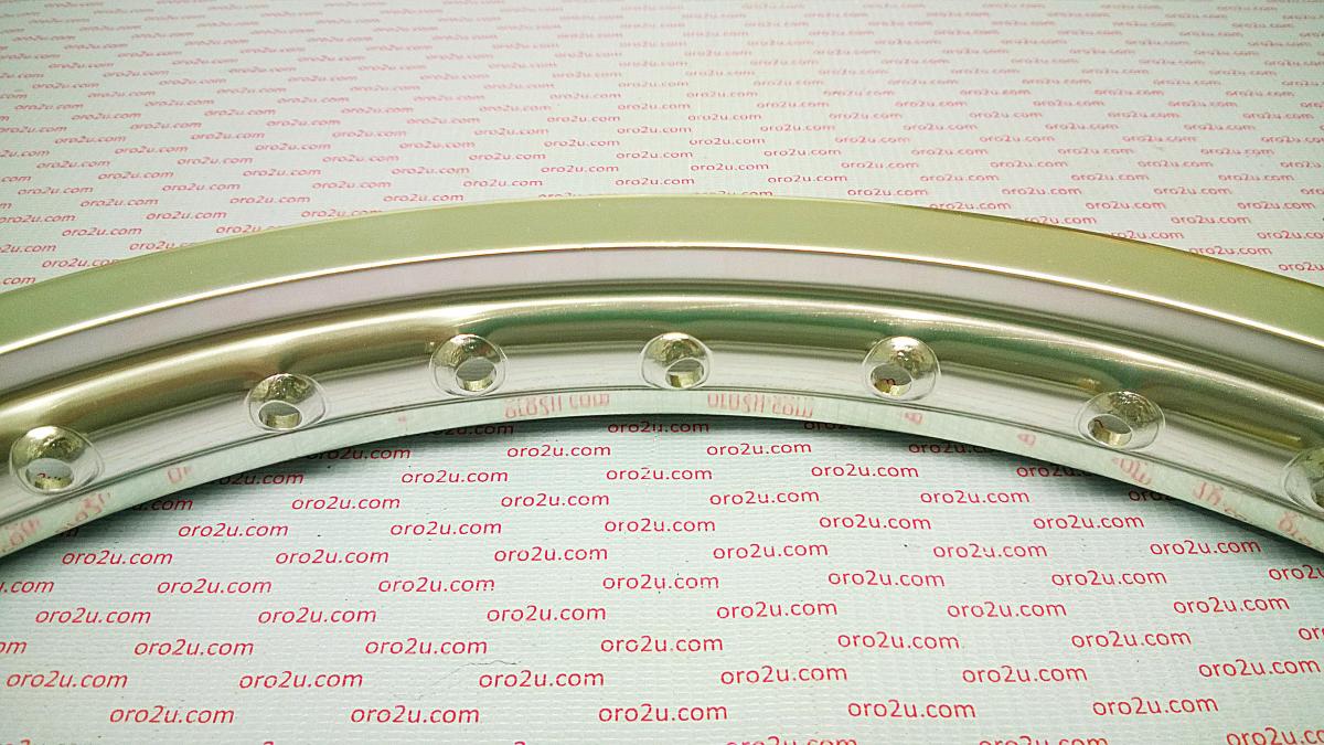 Rijomotor Rim 1.50x19 Aluminum Silver 121411500