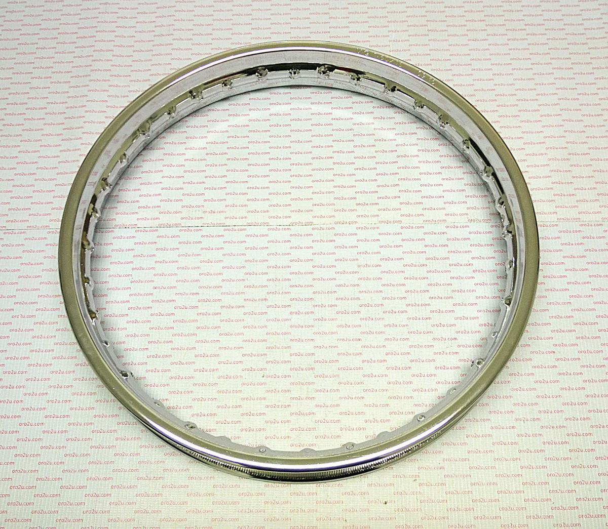 RIJOMOTOR RIM 1.60x16" STEEL CHROME 36 SPOKE 120608217
