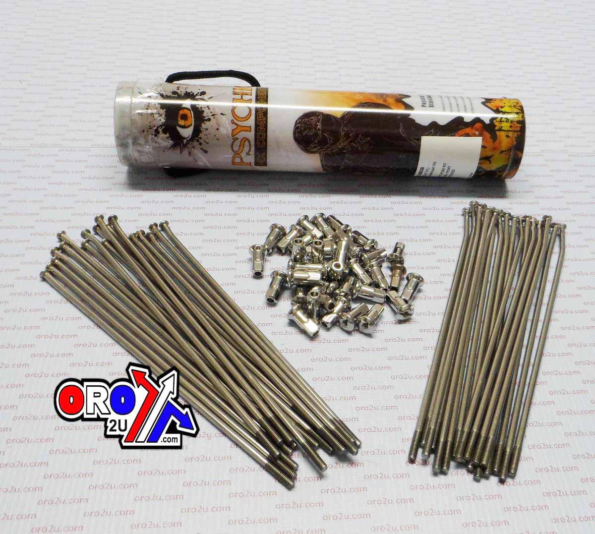 Psychic Spoke Set 19x 32 Stainless, Psychic MX-06031