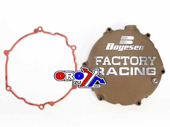 Boyesen Clutch Cover 05-07 KX250, Boyesen Cc-12cm Magnesium, Kawasaki
