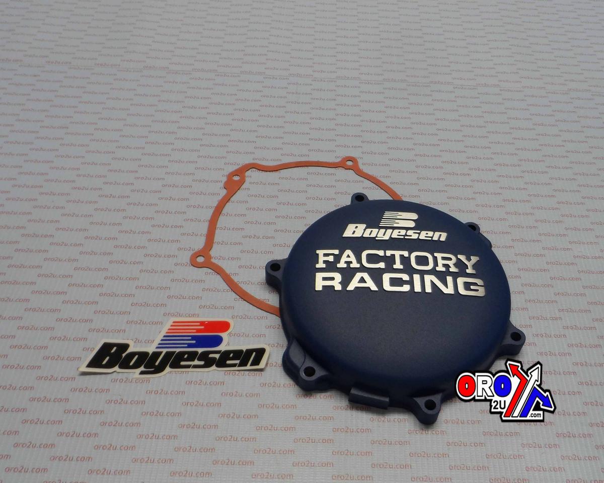 Boyesen Clutch Cover 05-25 YZ125, Boyesen Cc-33l Blue