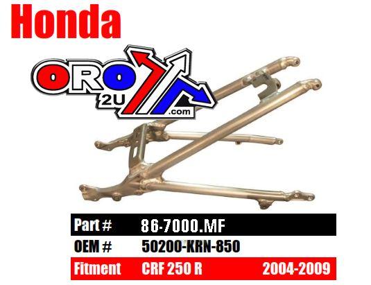 MTX Parts Subframe Rear Honda CRF250R 06-09 Aluminium 50200-krn-850 280530