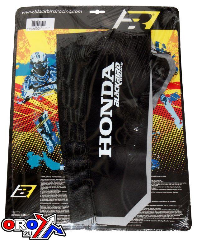 BLACKBIRD 92-97 CR125/CR250 BLK 1104/01, BLACK TRADITIONAL SEAT COVER, BLACKBIRD
