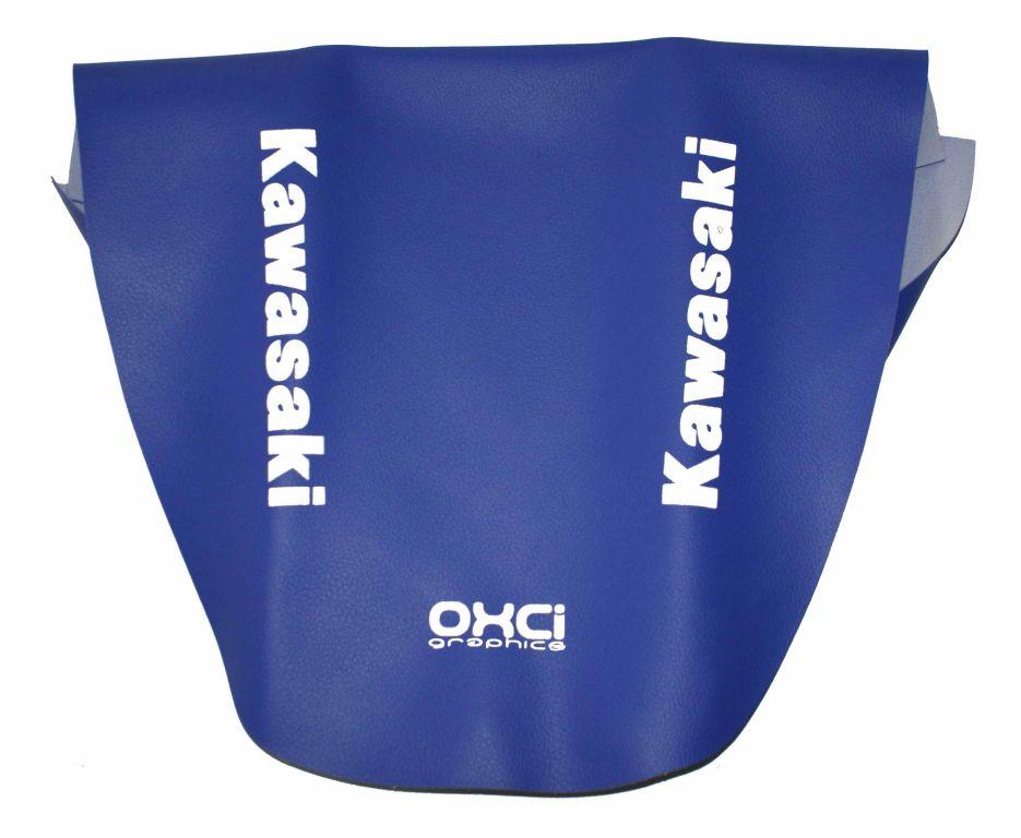 WAMC Decals 92-93 KX125/250 Seat Cover, Purple Kawasaki