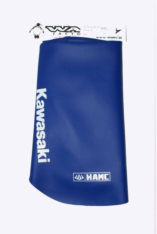 WAMC Decals 93-02 KLX250 Standard Cover, Seat Cover Blue Kawasaki