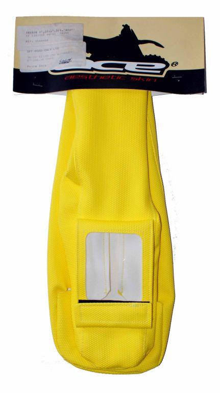 WAMC Decals 96-01 YZ125/250 Seat Cover, Yellow Yamaha, W/pocket