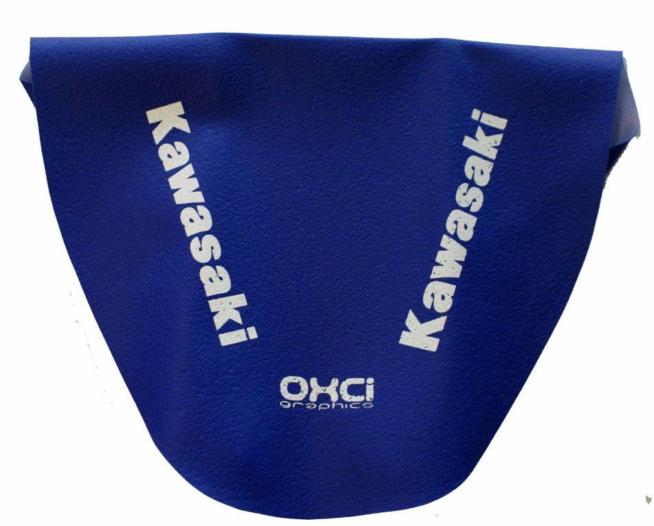 WAMC Decals 94-98 KX125/250 Standard Blue, Seat Cover Kawasaki
