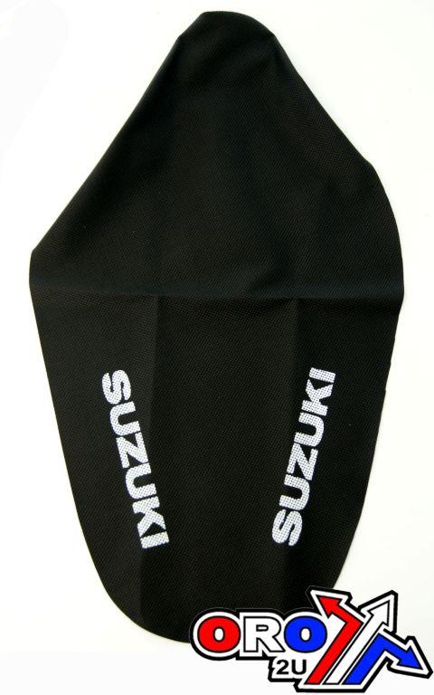 WAMC Decals 01-08 RM125/250 Grip Cover, Suzuki Black Wamc
