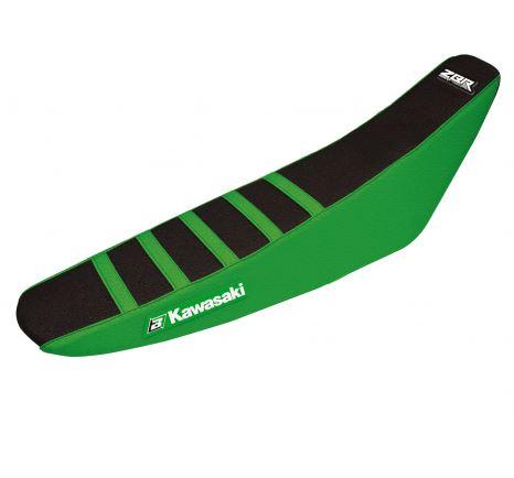 Blackbird Graphics 01-13 KX85 Zebra Green/black, Seat Cover Blackbird 1425z1