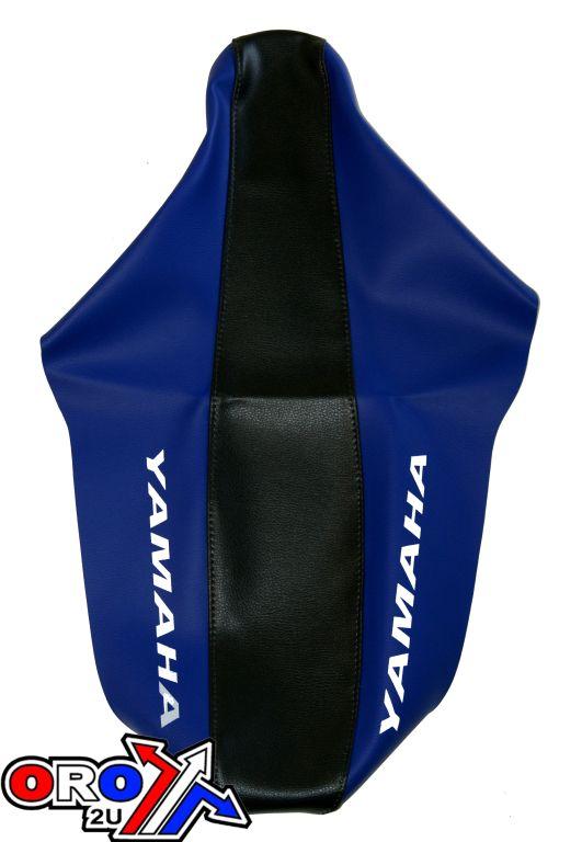 WAMC Decals 02-21 YZ85 2-tone Seat Cover, Yamaha Black / Blue