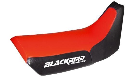 Blackbird Graphics TT350 87- Seat Cover Red/black, Blackbird 1200/03 Traditional