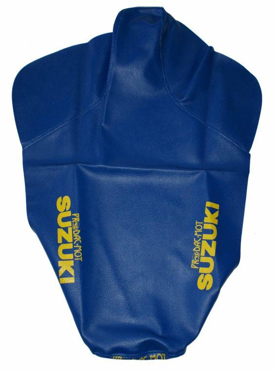 WAMC Decals DR750 Suzuki Seatcover Blue