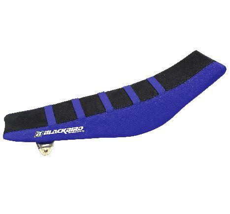 Blackbird Graphics 14-17 YZF250/450 Zebra Be/blk, 2018 Design Only 5 Stripes, Seat Cover Blackbird 1248z