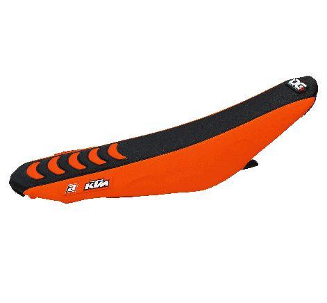 Blackbird Graphics 11-15 SX/SXF 12-16 EXC KTM Dg3 Orange/black Seat Cover, Blackbird 1521h