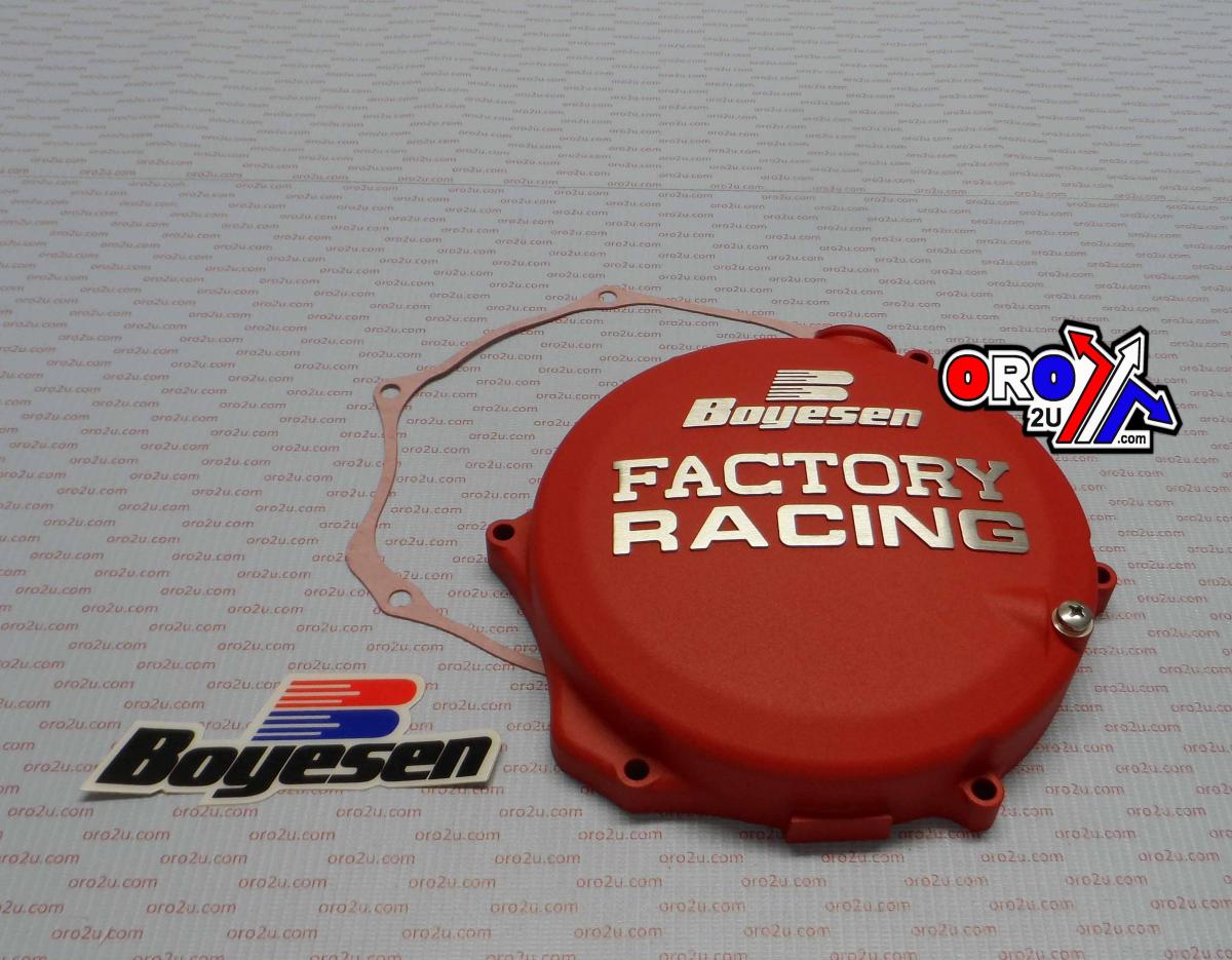 Boyesen Clutch Cover 08-24 RM-z 450, Boyesen Cc-26ar Red