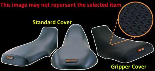Quad Works 86-89 TRX250R Seat Cover Grip, Quadworks 31-12586-01 Black