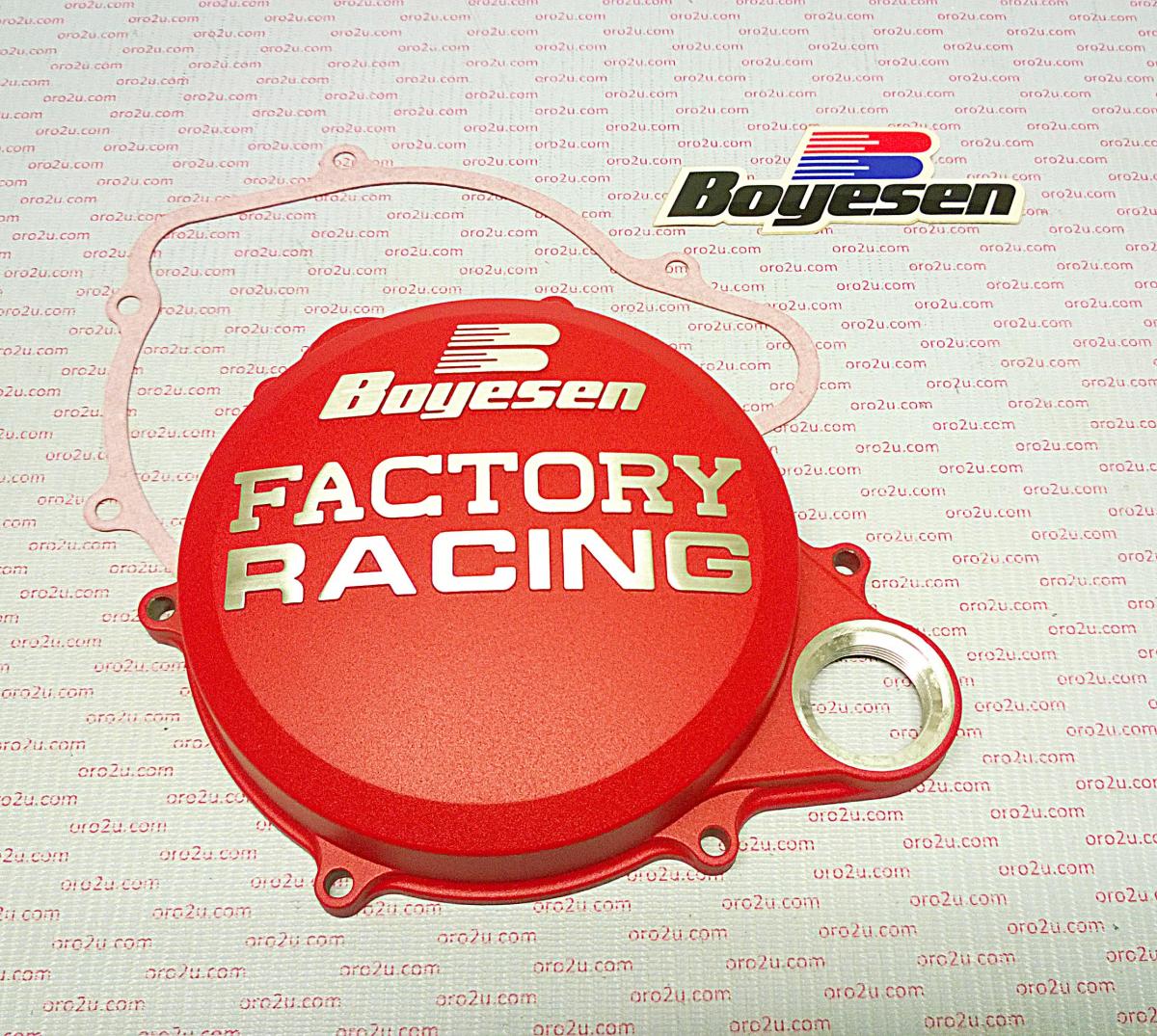 Boyesen Clutch Cover 10-17 CRF250R, Boyesen Cc-07ar Red